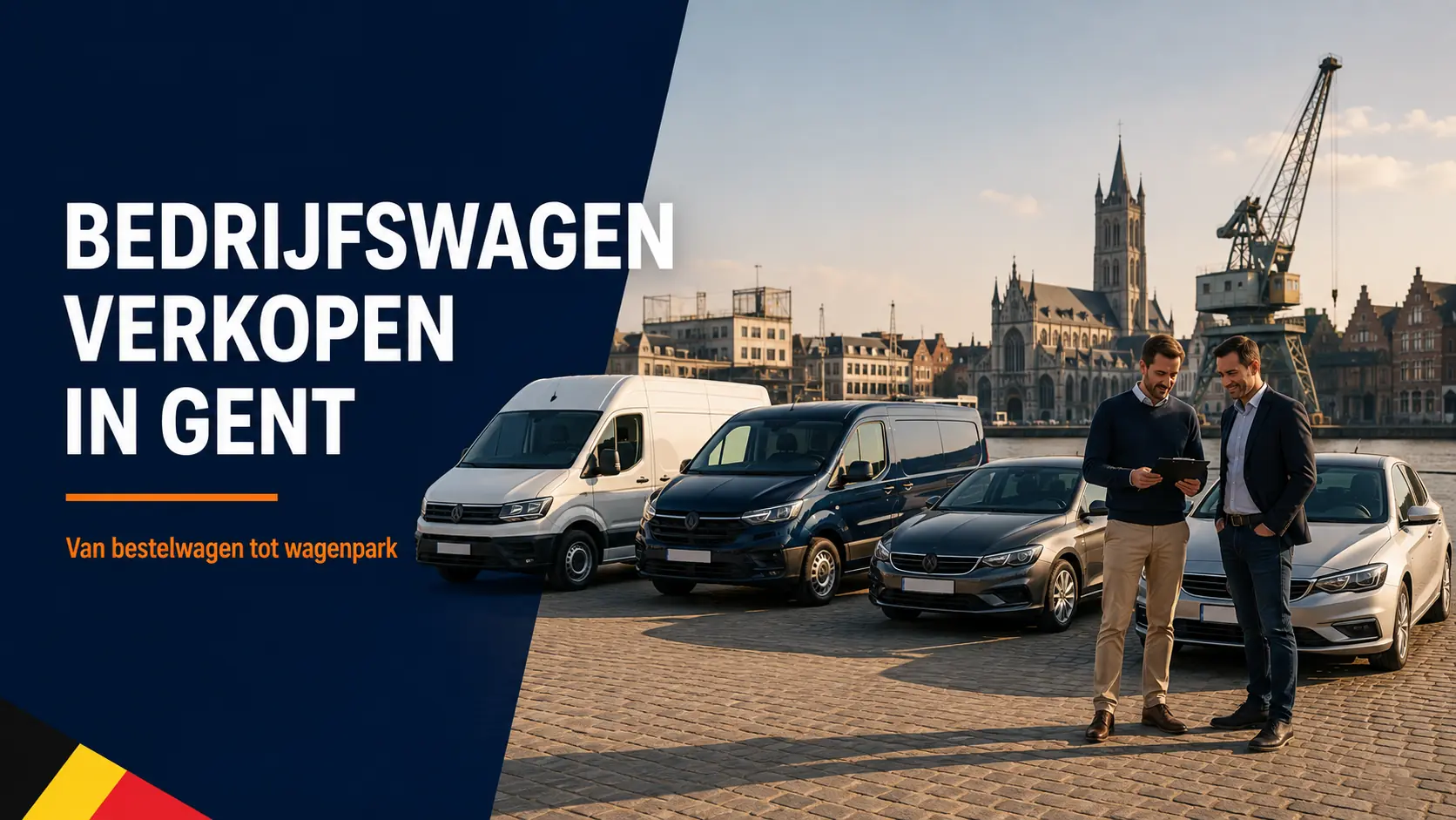 Bedrijfswagen verkopen in Gent: bestelwagens en wagenpark worden overgenomen aan de haven van Gent